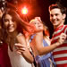 Young people at a nightclub